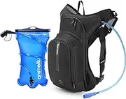 Hydration Backpack,Water Backpack,Hydration Packets,Hiking Backpack with Water Bladder,Hydropack for Running Cycling,2L Hydration Bladder