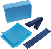 Yoga 4-in-1 Yoga Set (strap Resistance Band Block Pull Band) Made of Materials for Enhanced Flexibility Muscle Stretching