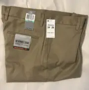 Dockers Men's No Wrinkle Stretch Khaki Pant, New British Khaki (Stretch),34Wx29L