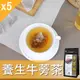 【Mr.Teago】牛蒡茶/養生茶/養生飲-3角立體茶包-5袋/組(27包/袋)