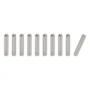 4x8mm Dowel Pins, 10pcs Round Head Flat Chamfered End Dowel Pin