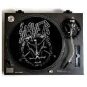 Slayer Turntable Slipmat for Vinyl Records Thrash Metal Divine Intervention LP