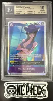BGS 10 One Piece OP04-064 SR Ms. All Sunday - English - Kingdoms of Intrigue