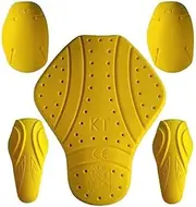 Zara Leather – 3d CE Level 2 armor pads l Level 2 Approved Back, Shoulder, Thigh And Elbows pads for Motorcycle.