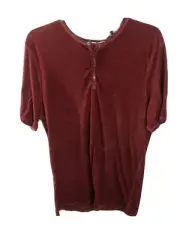 Buffalo David Bitton Men's Short Sleeve Kasum Henley Size XL BRAND NEW!!