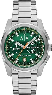 [Armani Exchange] Silver Analog Watch AX2862