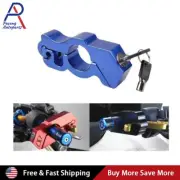 Motorcycle Grip Lock Handlebar Lock Throttle Lock Anti Theft Brake Lever Locking