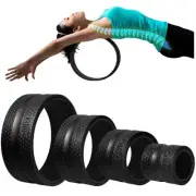 Back Roller Wheel- Foam Padded Back Stretcher Wheel with Center Spine Cradle-...