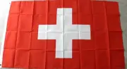 SWITZERLAND SWISS INTERNATIONAL WORLD COUNTRY POLYESTER POLY FLAG 3 X 5 FEET