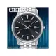 SEIKO 精工手錶專賣店 國隆 SUR261P1 經典石英指針男錶 不鏽鋼錶帶 黑色錶面 防水100米 日期顯示