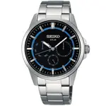 送禮首選★SEIKO SPIRIT 都會時尚絢采腕錶/藍圈/SBPV907J(V14J-0AX0L) SK005 附提袋【全館滿額折價★APP下單點數4倍送】線上購買享_實體門市同步服務