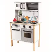 12 Piece Hape Wooden Modern Smart-Kitchen with Accessories
