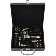 Wine Opener Set Premium Leather Box Rabbit Corkscrew Wine Bottle Opener,wine Pourer