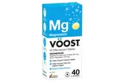 VOOST Magnesium Natural Citrus Effervescent Tablets 40 Pack