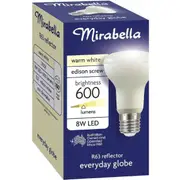 Mirabella LED R63 8W 600 Lumens ES Warm White Globe
