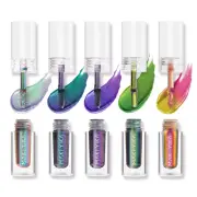 Stunning 5Pc Liquid Multichrome Eyeshadows - Long Lasting & Vegan Friendly