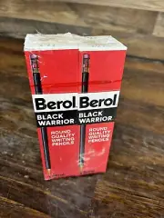 Berol Black Warrior Case 6 Boxes Of Writing Pencils New Old Stock RARE 72 PENCIL