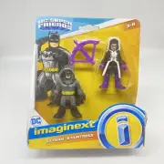 Imaginext DC Batman And Huntress Gotham City Crime Fighter