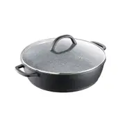 Baccarat STONEX2 Ceramic Non Stick Saute Pan with Lid 32cm - Robins Kitchen