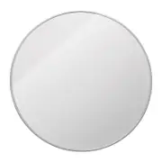 Barelli 1100 x 1100mm Chrome Large Flynn Round Framed Mirror