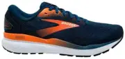 Brooks Men's Ghost 16 Running Shoes Blue Opal/Nasturtium Size 10 NIB