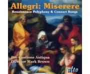 Pro Cantione Antiqua - Miserere Renaissance Polyphony & Part Songs [COMPACT DISCS] USA import