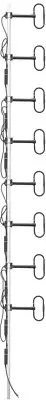 440 MHz (360-470) Dipole array ,UHF 8-element antenna 12 DBd 400W