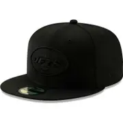 New Era 59Fifty Fitted Cap - ALL BLACK New York Jets 7 1/2 - (59,6cm)