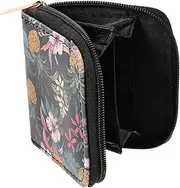 [GLSTOY] Small Women's Purse Floral Pattern Compact Wallet for Ladies Fashionable and Practical