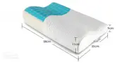 Cooling Gel Memory Foam Pillow - Contour