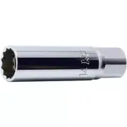 Koken 3305P-14 Spark Plug Socket 14 MM 12 Point 70 MM Magnet 3/8 Sq. Drive