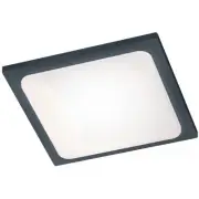 Arnsberg 620160142 Trave LED 10 inch Charcoal Outdoor Flush Mount