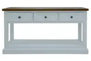 VI Montreal Solid Timber 3 Drawer Console Table