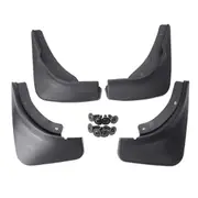 Mud Guards Mud Flaps For- B7 2011-201 European Full Protection Splash Guards 4Pcs Mudguard black