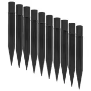 8 Pcs Ground Spike Holder Lawn Aerator Stakes for Solar Lights