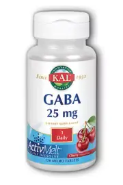 GABA ActivMelt (25 mg Cherry) Kal 120 Lozenge