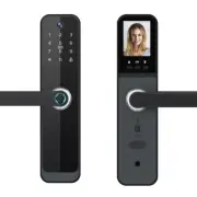 WIFI Smart Visual Door Lock w/Camera Display Fingerprint Password APP Card