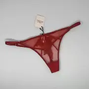 Agent Provocateur Demelza Red Thong AP4 Large NWT