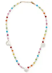 Roxanne First Disco Pearl and Beaded Necklace - Multicoloured 1 ONE SIZE
