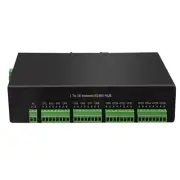 1 RS485 Industrial Serial Server Isolated HUB RTU to TCP for Gateway Dual-