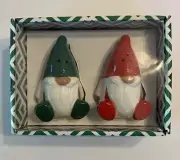 Salt & Pepper Shakers. Christmas Gnomes Salt & Pepper Shakers by The Cellar. NIB