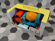 Battat Cement Truck And Driver Factory New in Box BT2511Z