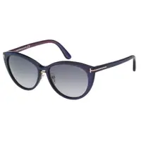 在飛比找momo購物網優惠-【TOM FORD】經典 太陽眼鏡(紫+藍色)