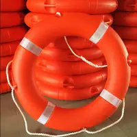 在飛比找樂天市場購物網優惠-新款 2.5KG加厚實心國標塑料救生圈船用專業救生圈成人救生