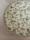 Set of 4 Grace's Teaware 8" Green Floral, Butterfly Salad / Dessert Plates