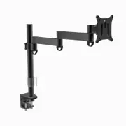 Desky Single Monitor Mount - Black