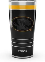 Tervis Traveler Missouri Tigers - Night Game Triple Walled Insulated Tumbler Travel Cup Keeps Drinks Cold & Hot, 20oz, Stainless Steel