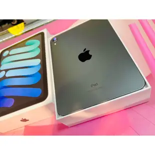 💜平板電腦二手機專賣店💜展示機出清 8.3吋 💟IPad Mini6 64G 黑色lte版可插sim卡💟只有一台