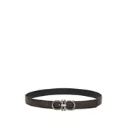 [Ferragamo] Ferragamo Gancini Reversible Belt 90 CM BROWN