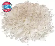 Pure White Soy Wax Flakes, 100% Natural Soy Wax Bulk for Candle Making D